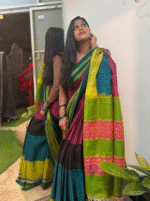 Viscous Silk Cotton Saree - Image 2